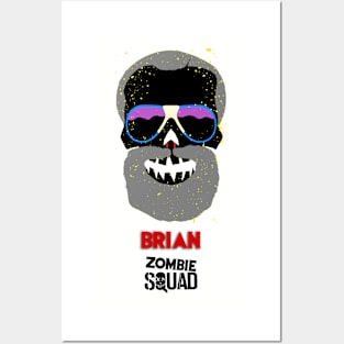 BRIAN Zombie Squad Posters and Art